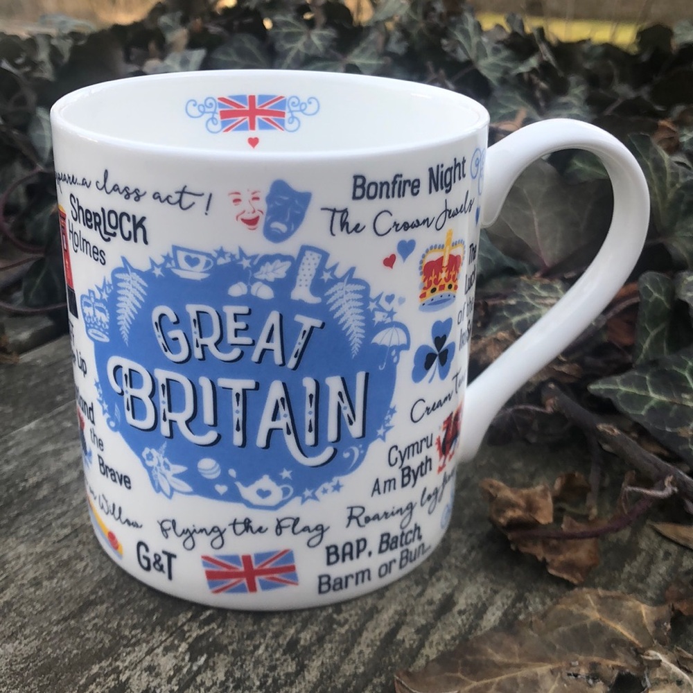 Love Your Nation Great Britan mug fine bone China